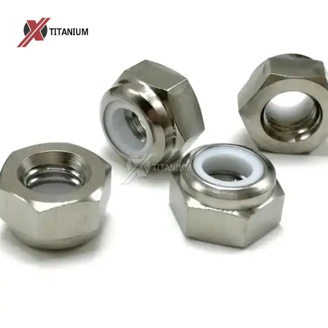 Gr5 Titanium Locking Nut